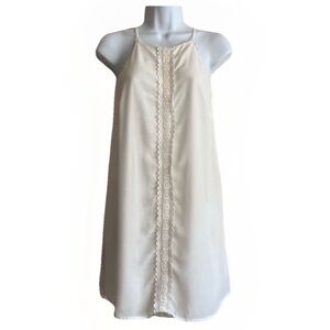 ⭐️ Offer B2G2! BUY 2 GET 2 FREE! 
Monteau White Shift Slip Dress